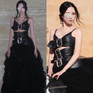Mina Identity Black Dress