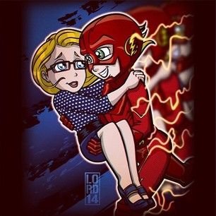 Barry Allen x Felicity Snow