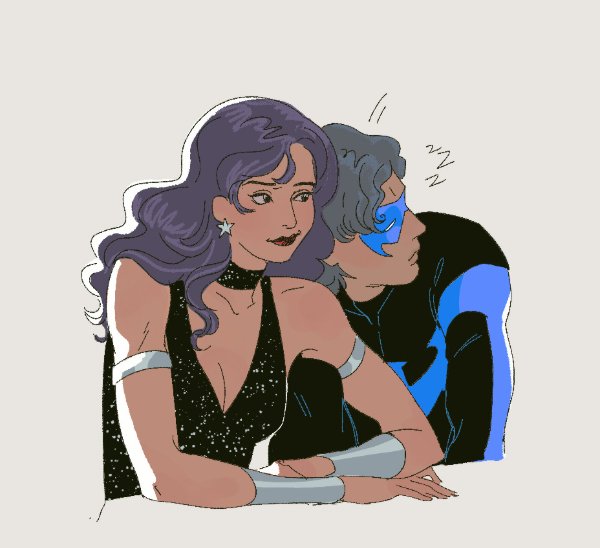 Dick Grayson x Donna Troy