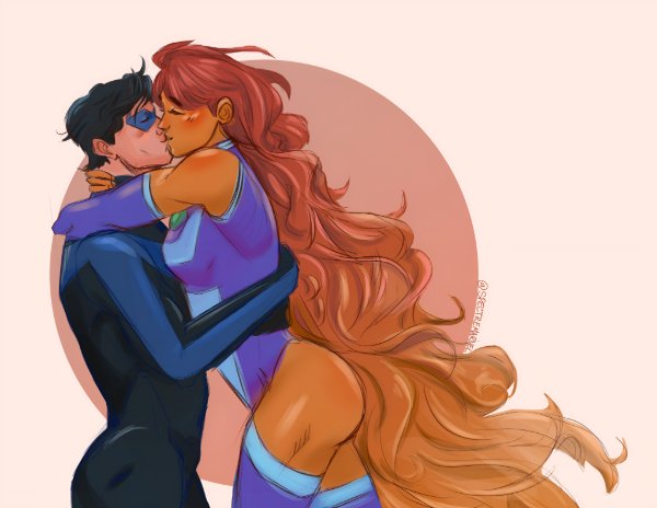 Dick Grayson x Kory Anders