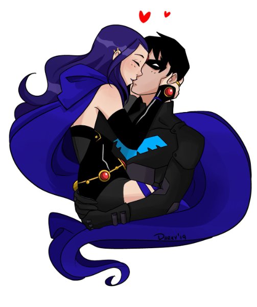 Dick Grayson x Rachel Roth
