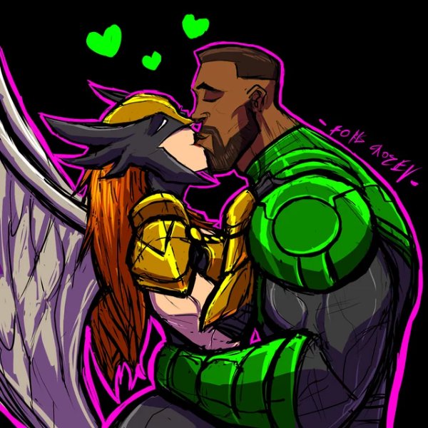 John Stewart x Shayera Hol