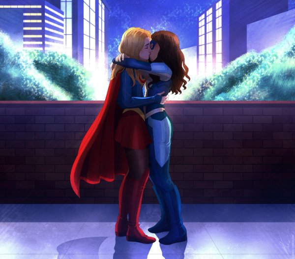 Kara Zor-El x Nia Nal