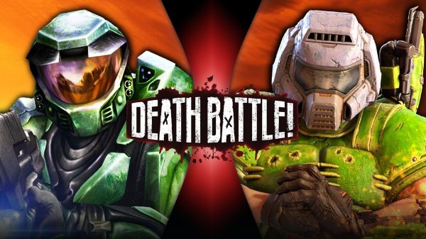 Master Chief VS Doomguy (Original)