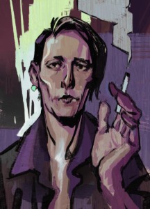 Smoker on the Balcony