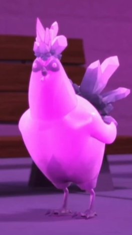 Crystal Zombie Chicken