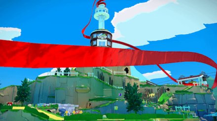 Origami King - Red Streamer
