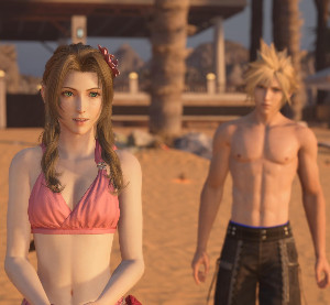 Beach scene