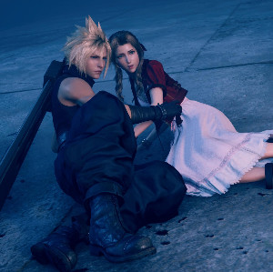 Cloud saving Aerith