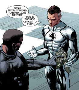 Black Panther x Reed Richards