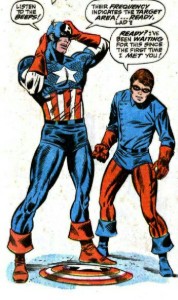 Captain america x Rick Jones