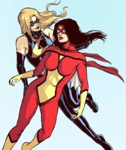Jessica drew x Carol danvers