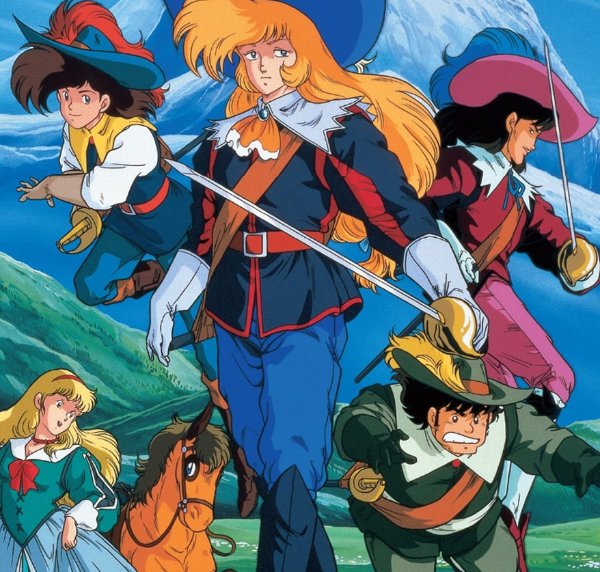 D’Artagnan und die drei Musketiere - Anime Sanjuushi