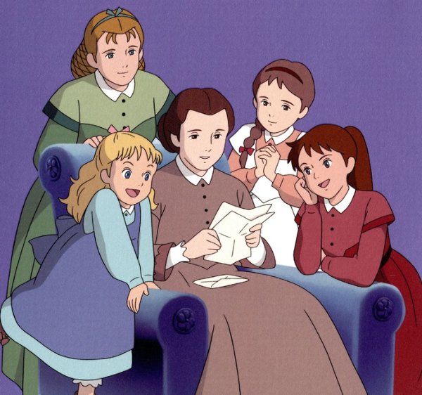 Eine fröhliche Familie - Ai no Wakakusa Monogatari