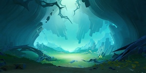 Dawn Over the Dark Chasm