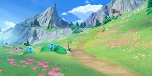 "Morning in the Beryl Mountains, Clear Weather"