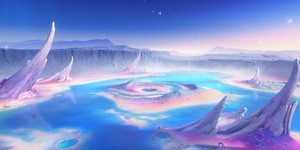 The Iridescent Lake