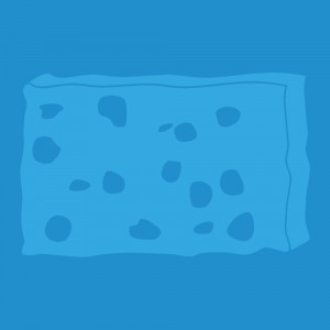 blue-spongy