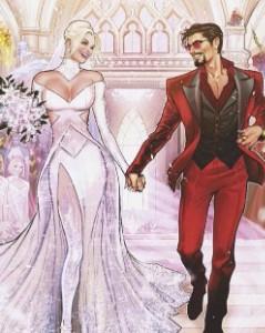 Emma Frost x Iron Man