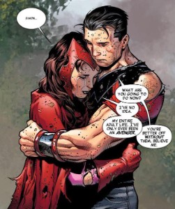 Scarlet witch x Wonderman