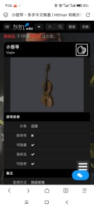 小提琴