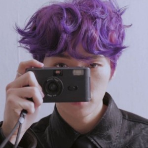 leeknow - curly purple
