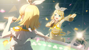 Cheering From the Front Row! (untrained)