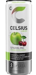 celsius green apple cherry
