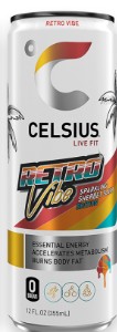 Celsius retro vibe