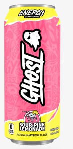 ghost sour pink lemonade