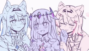Diamond Dogs- Fuwawa X Bijou X Mococo