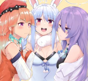 PekoTakaMoon- Pekora X Kiara X Moona