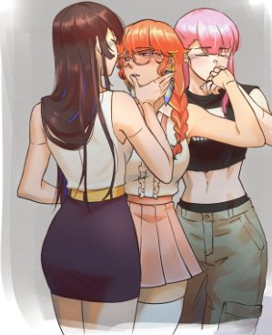 TakaRavenMori- Kiara x Nerissa x Calli