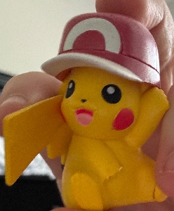 Pikachu with Ash’s hat