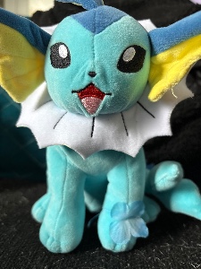 Vaporeon plushie