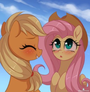 Fluttershy x Applejack
