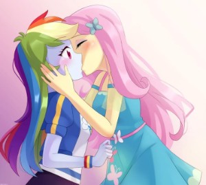 Fluttershy x Rainbow dash