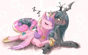 Princess Cadence x Chrysalis