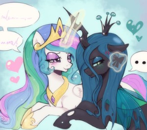 Princess Celestia x Chrysalis