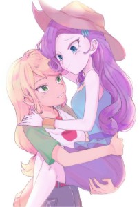 Rarity x Applejack