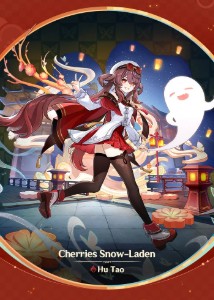 Hu Tao ~ Cherries Snow Laden
