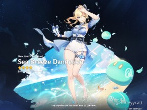 Jean ~ Sea Breeze Dandelion
