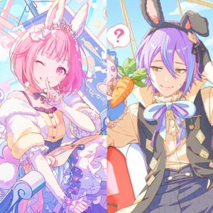 queen bunny and bunny butler