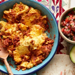 Huevos con Chorizo