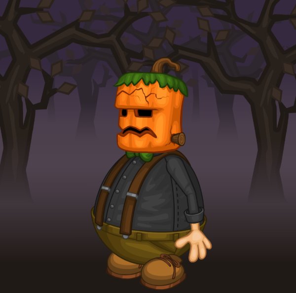 Big Pauly (Pumpkin-Headed Frankenstein' s Monster)