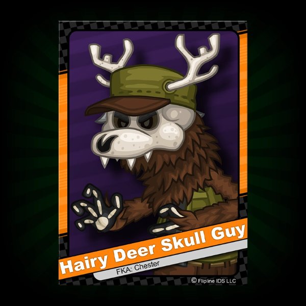 Chester (Hairy Deer Skull Guy)