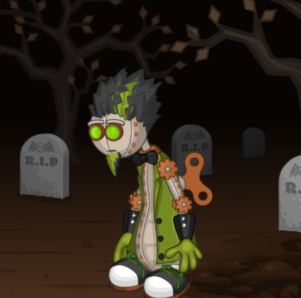 Professor Fitz (Wind-Up Robot)