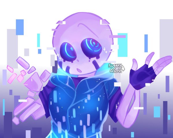Bluescreen!Sans