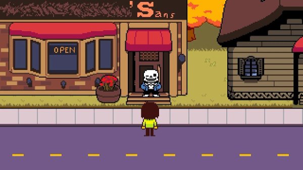 Deltarune sans
