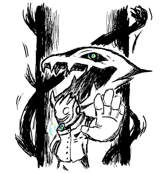 Roaring knight sans
